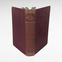 Antique Robert Browning's Selected Poems, Hardcover Book, Poetry Collection, Classic Literature, Collectible Book