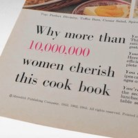 1965 Better Homes and Gardens New Cook Book, Vintage Cookbook, Souvenir Edition, Recipes, Cooking, Gift for Cook, Kitchen Decor