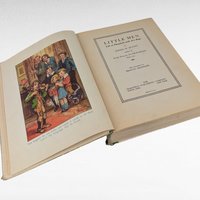 1928 Little Men by Louisa May Alcott, Saalfield Publishing, Vintage Children's Literature, Collectible Book, Gift for Reader