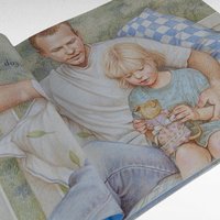 2004 Billy Joel Goodnight, My Angel Lullaby Book with CD, Illustrated Yvonne Gilbert, Children's Book, Gift for Kids, Bedtime Story