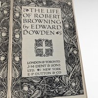 The Life of Robert Browning by Edward Dowden | Biography | Literary Criticism | Victorian Literature | Gift for Book Lovers