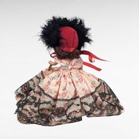 Vintage Nancy Ann Storybook Doll, October Maiden No. 196, 7.5" Bisque Doll, Collectible Doll, Gift for Doll Collectors