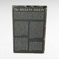 1943 The Dickens Digest, Vintage Hardcover Book, Charles Dickens Abridged Classics, Illustrated by Ronald McKay, Gift for Literature Lovers