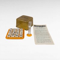 Vintage 1977 Parker Brothers Boggle Game - Complete with Instructions - Word Game - Family Game Night
