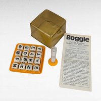 Vintage 1977 Parker Brothers Boggle Game - Complete with Instructions - Word Game - Family Game Night