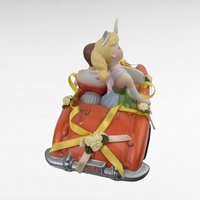 1994 Enesco Barbie and Ken Senior Prom Music Box | Plays "Notre Dame Victory March" | Ceramic Barbie Figurine | Vintage