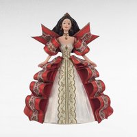1996 Hallmark Keepsake Holiday Barbie Ornament | 4th in Series | Vintage Barbie Ornament | Christmas Ornament