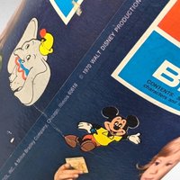 Vintage 1970s Walt Disney Playskool Wood Blocks | Mickey Mouse | Educational Toy | Classic Toy