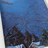 2001 'Twas the Night Before Christmas Book, Clement C. Moore, Coca-Cola Santa Tribute, Vintage Holiday Decor, Christmas Gift for Kids