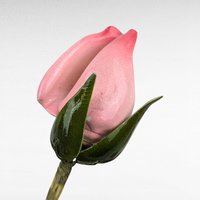 Vintage Artificial Rose Bunch - Mid Century Modern - Glossy Red Pink White Roses - Faux Floral Decor - Home Decor