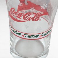 Set of 4 Vintage Libby Coca-Cola Santa Glasses - Christmas Glasses - Holiday Decor - Collectible Glassware - Coke Glasses