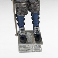 Vintage Santa's Elf Jester Figure in Blue | Whimsical Christmas Decor | Holiday Elf Figurine | Collectible Elf