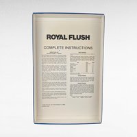 Vintage 1980 Royal Flush Game by Crisloid | Complete Poker Game | Yacht, Draw Poker, Stud Poker | Retro Game