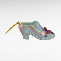 Set of 4 Vintage Resin Shoe Ornaments, High Heel Shoes, Fashion Ornaments, Christmas Decorations, Gift for Shoe Lover