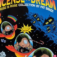 Vintage License to Dream A Rose is Rose Collection by Pat Brady Comic Book, 1997, Gift for Cartoon Lover, Nostalgic Comic Book Collector