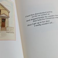 Signed Copy, A Cup of Christmas Tea Book, Tom Hegg, Warren Hanson, Autographed Book, Holiday Gift, Collectible Christmas Book