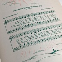 Vintage Christmas Carols Music Book, Hall and McCreary, Collectible Holiday Sheet Music, Gift for Musicians, Nostalgic Christmas Decor