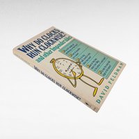 Vintage Why Do Clocks Run Clockwise? Book, David Feldman, Softcover, Trivia Book, Curious Questions, Gift for Trivia Lovers, Knowledge Book