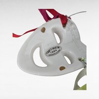 Vintage 1984 Kurt Adler Santa's World Porcelain Mask Ornament, Comedy Mask, Harlequin, Christmas Ornament