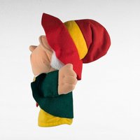 Vintage 1988 Keebler Elf Hand Puppet, Ernie Keebler, Advertising Collectible, Plush Toy, Nostalgia