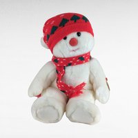 Vintage Christmas Plush Lot, Russ Snowbeary, Hallmark Teddy Mittens, Ty Snowboy, Holiday Plush Toys, Gift for Christmas Lovers