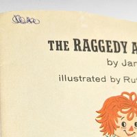 Vintage Raggedy Ann Lot, Playskool Doll, 1970s Books, Collectible Toys, Gift for Child, Nostalgic Decor