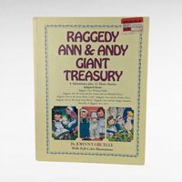 Vintage Raggedy Ann and Andy Book Lot, 1980s Giant Treasury & Second Giant Treasury, Classic Children's Literature
