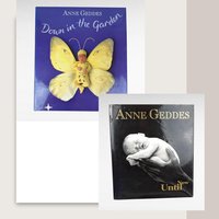 Anne Geddes Book Pair, Down in the Garden, Until Now, Photography Books, Coffee Table Books, Gift for Photography Lover, Collectible Books