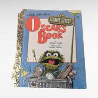 Vintage Sesame Street Little Golden Book Lot, Big Bird, Oscar, Cookie Monster, Four Seasons, Children's Books, Collectible Books