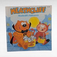 Vintage Cat Book Lot, Heathcliff, Garfield, Shy Kitten, Collectible Children's Books, Gift for Cat Lovers, Retro Comic Books