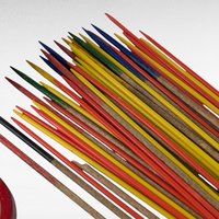 Vintage Joy Scramble Stix Pick Up Sticks Game, Retro Wooden Sticks Game, Classic Family Game, Kids Game, Party Game, Collectible Toy