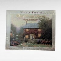 Vintage Thomas Kinkade Our Family History Book & Teapot Set, Home is Where the Heart Is Teapot, Collectible Gift, Family Keepsake