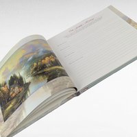 Vintage Thomas Kinkade Our Family History Book & Teapot Set, Home is Where the Heart Is Teapot, Collectible Gift, Family Keepsake