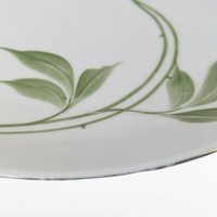 Vintage Z.S. & G. Bavaria Floral Plate, 11" Hand-Painted Porcelain Dresser Tray, Vanity Dish, Gift for Her, Home Decor