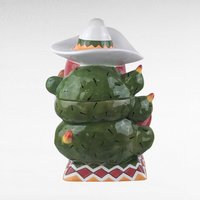 Vintage 2003 Clay Art Cha Cha Chili Pepper Cookie Jar, Ceramic Kitchen Storage, Novelty Food Decor, Gift for Chili Lovers