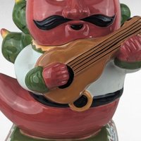 Vintage 2003 Clay Art Cha Cha Chili Pepper Cookie Jar, Ceramic Kitchen Storage, Novelty Food Decor, Gift for Chili Lovers