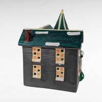 1985 Department 56 Snow Village Bayport House, Vintage Christmas Village Collectible, Holiday Decor Gift