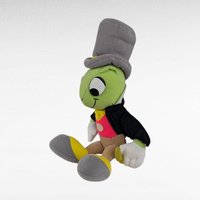 Vintage Walt Disney Jiminy Cricket Plush Toy, 10" Sitting Plush, Classic Disney Collectible, Gift for Disney Fans