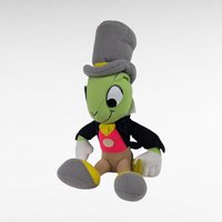 Vintage Walt Disney Jiminy Cricket Plush Toy, 10" Sitting Plush, Classic Disney Collectible, Gift for Disney Fans