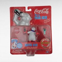 Vintage Coca Cola Lot, Wind-Up Polar Bears, Santa Tin Playing Cards, Collectible Coca Cola, New in Package