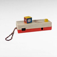 Vintage Fisher Price Camera & Hickory Dickory Dock Clock Radio Toy, 1970s Toys, Retro Toys, Nostalgic Toys, Educational Toys, Gift for Kids