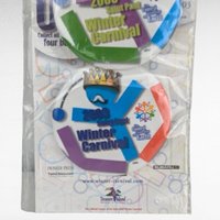 Vintage Saint Paul Winter Carnival Buttons, 1993, 2001, 2003, Collectible Minnesota Memorabilia, Gift for Collectors