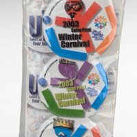Vintage Saint Paul Winter Carnival Buttons, 1993, 2001, 2003, Collectible Minnesota Memorabilia, Gift for Collectors