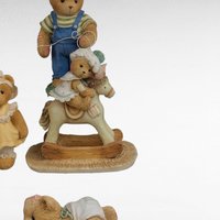 Cherished Teddies Figurines Lot, 1991-2000, Collectible Resin Bears, Vintage Enesco Figurines, Gift for Teddy Bear Lovers