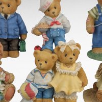 Cherished Teddies Figurines Lot, 1991-2000, Collectible Resin Bears, Vintage Enesco Figurines, Gift for Teddy Bear Lovers