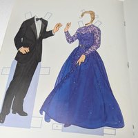 1994 Tom Tierney Bill Clinton, Former President Paper Doll Book, Unused Vintage Collectible, Presidential Family Paper Dolls