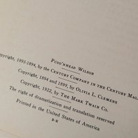 1922 Pudd'nhead Wilson, Mark Twain Complete Works, Antique Hardcover Book, Vintage Literature Gift