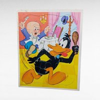 Vintage Looney Tunes Puzzles, 1970s Whitman Puzzles, 1971 Bugs Bunny Puzzle, Collectible Puzzles, Cartoon Puzzles, Gift for Kids