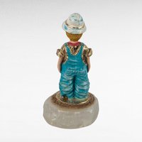 Vintage 2000 Ron Lee Rascal Clown Figurine, 4.5" Collectible Clown, Whimsical Decor, Gift for Clown Collectors