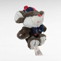 Vintage Target Dayton Lil' Tweaks Christmas Mouse Plush, 9" Holiday Stuffed Animal, Collectible Plush Toy, Gift for Collector